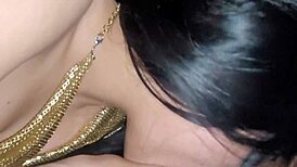 I Fuck My Girlfriend's Pretty Brunette Friend Hiding Everywhere