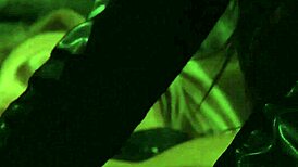 i'm tied up in the madames dungeon, gettin' punished by the blonde mistress