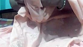 Indian milf kavita removes dress on webcam