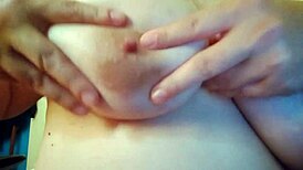 Tantric Massage on Tits with Sensual Touch