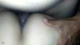 Bent over housewife gets doggystyle puntang pie!