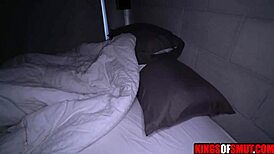 Stepbrother catches Monica Sage masturbating with vibrator, Tyler Steel joins in.