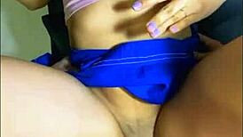 Shy Latina Teen's Unexpected Holiday Party Twist