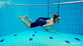 Man, Avenna's so hot naked underwater, she's a sexy teen 18+ babe!