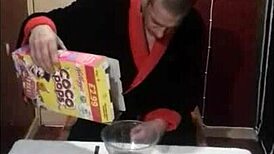 Enjoy a homemade breakfast surprise in the early morning with shy amateurs