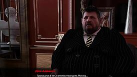 3D hentai girl licks secretary's tight ass