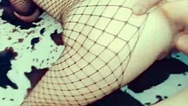 Milf Wife in Erotic Lingerie for POV Assfucking and Anal Casting Interview