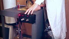 Blowjobs for mad professor frankenstein's halloween