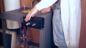 Blowjobs for mad professor frankenstein's halloween