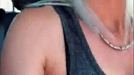 Amazing blonde masturbates in car - more at mydate2020 tumblr com