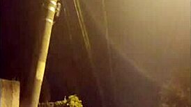 Outdoors a married woman is caught unfaithful and subsequently punished by her husband with intense anal penetration