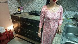 indian girl gets wild with husband and brother-in-law for new year xmas sex