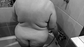 Halloween parody features blowjob from curvy bitch in classic horror style