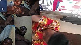 girl with big ass enjoys licking in missionary position 😍