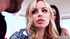 Blonde Sucking To Get Over Breakup