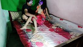 Horny Indian Couple Fucks Wife's Starved Pussy Hardcore