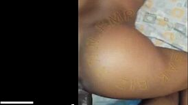 African Girl Bent Over for Emotional Doggy Drilling