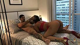 i fucked him in front of neighbors! he filled my pussy!