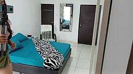 Hidden Camera Catches Husband Fucking Stepdaughter With Big Cock