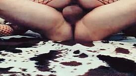 Milf Wife in Erotic Lingerie for POV Assfucking and Anal Casting Interview