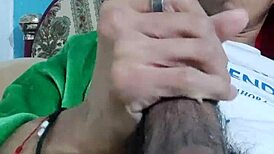 Young tattooed twink slaps his good cock while masturbating in dirty solo scene