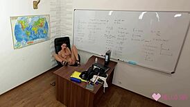 Guard's Hidden Cam Catches My Masturbation Session