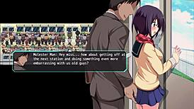 Knight Nymphoria Strips And Fingers In Public Hentai