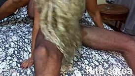 novinho comeu minha mulher no meu quarto