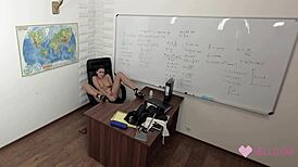 Guard's Hidden Cam Catches My Masturbation Session