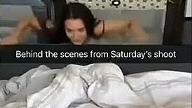 Sexy Brunette Slut Fucked Live