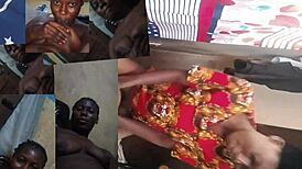 girl with big ass enjoys licking in missionary position 😍