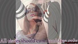 Smoking Fetish Sissy Trainer Hints at Hardcore Shemale Action