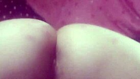 Giving Yall a Good View as She Rubs Her Pussy