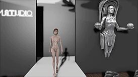 Fallout 4 Brunette Character In Generic Fashion