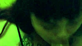 Bbw slut daughter gags on deepthroat with choking and spitting.