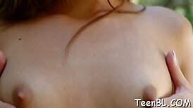 Lovely Legal Teen Slurping Long Cock in Hungrily Competition