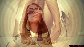 Smoking Fetish Sissy Trainer Hints at Hardcore Shemale Action