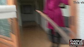 Delotta Brown craves white teen Nyomi Banxxx hard!