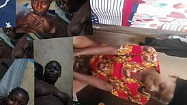 girl with big ass enjoys licking in missionary position 😍