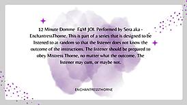 Navádzam ťa na cum v tejto femdom JOI session