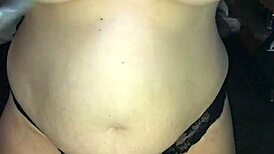 Bbw fantasia performs close-up masturbation on her pussy and ass in pov solo fantasy