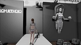 Fallout 4 Brunette Character In Generic Fashion