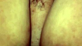 Bbw fantasia performs close-up masturbation on her pussy and ass in pov solo fantasy