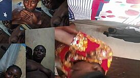 girl with big ass enjoys licking in missionary position 😍