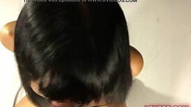 Ladyboy Sakura gives blowjob and fucked doggystyle