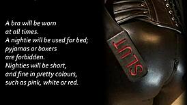 house rules for sissies on sissy training at my place with small cock