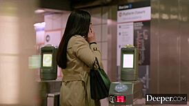 maitland ward and ivy lebelle in passionate threesome fucking in missionary and cowgirl