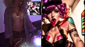 Manic Sabrina's bizarre pinball fetish?