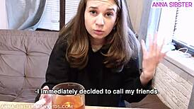 I didn't expect a forest meeting to end with a hot creampie