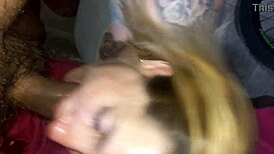 My girlfriend just swallowed and took a facial